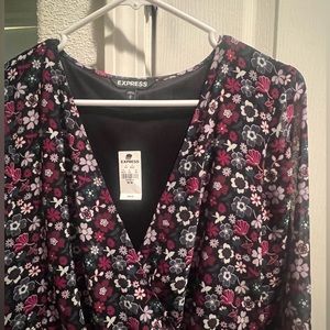Express floral romper.